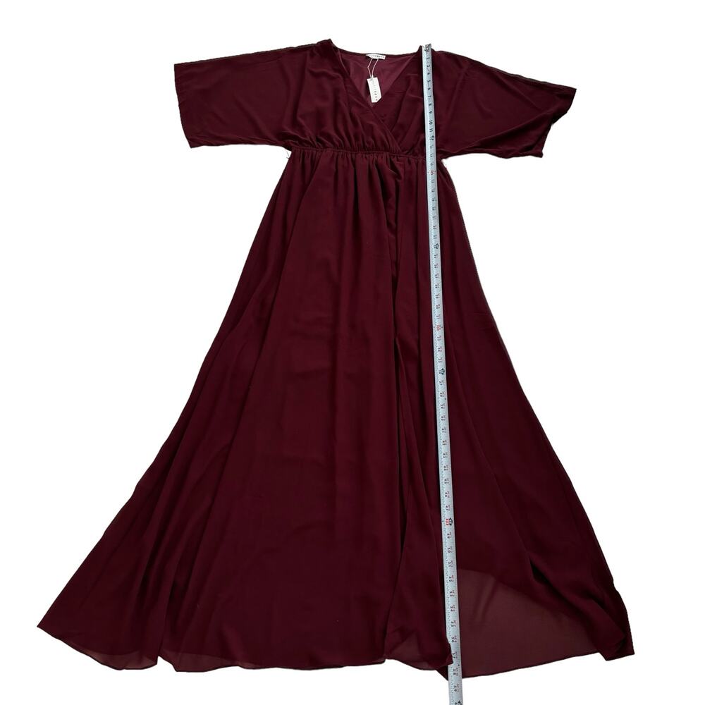 BALTIC BORN VAUGHNIE MAXI DRESS NEW WITH TAGS MISSING A BELT WOMEN SZE L - Picture 11 of 14